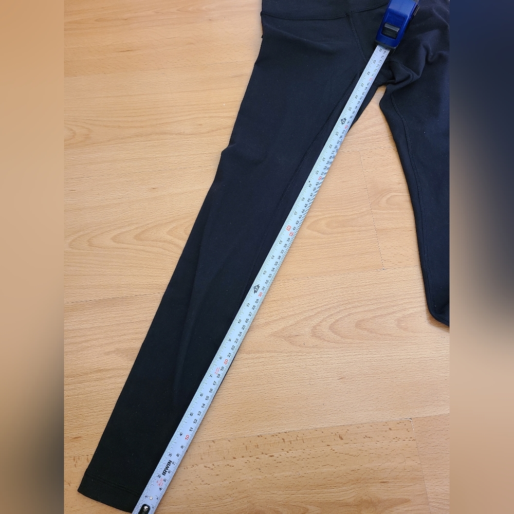 Lululemon Wunder Under High-Rise (9 inches) Tight *Full-On Luon 28" Black size 4 - Picture 8 of 11